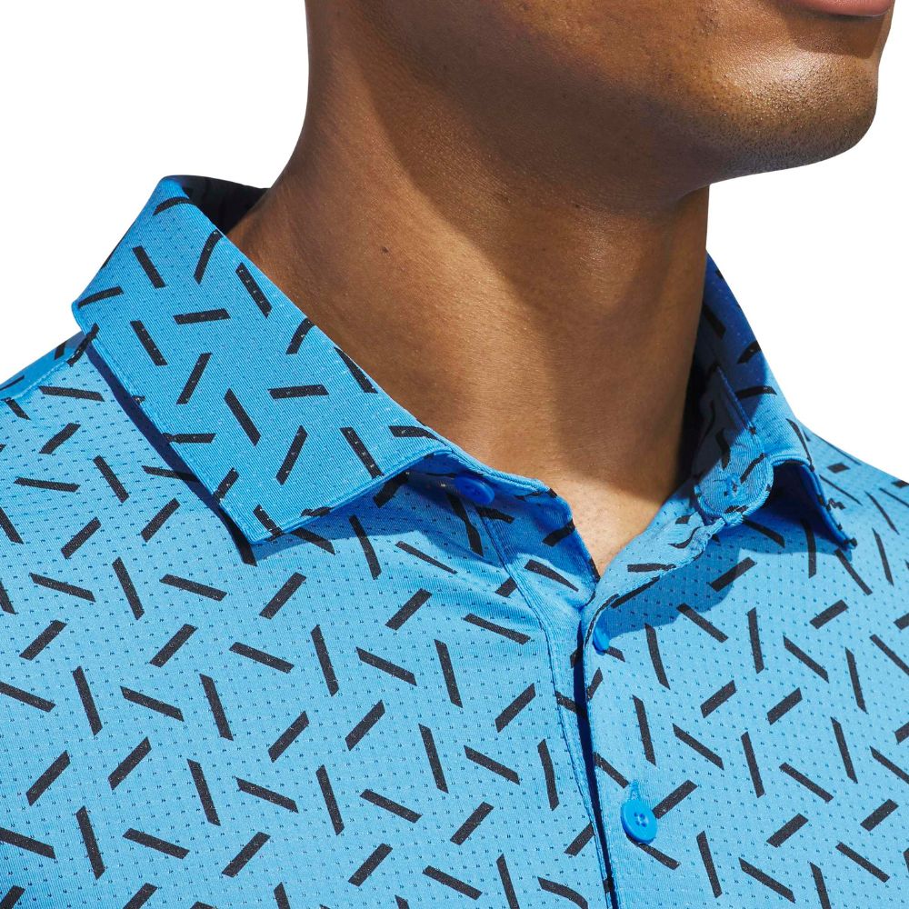 adidas Ultimate365 Mesh Print ClimaCool Men's Golf Polo 2026 - KE7710