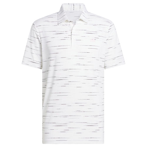 adidas Ultimate365 Mesh Print Mens Golf Polo Shirt 2025 - KA7912 Clear Pink M