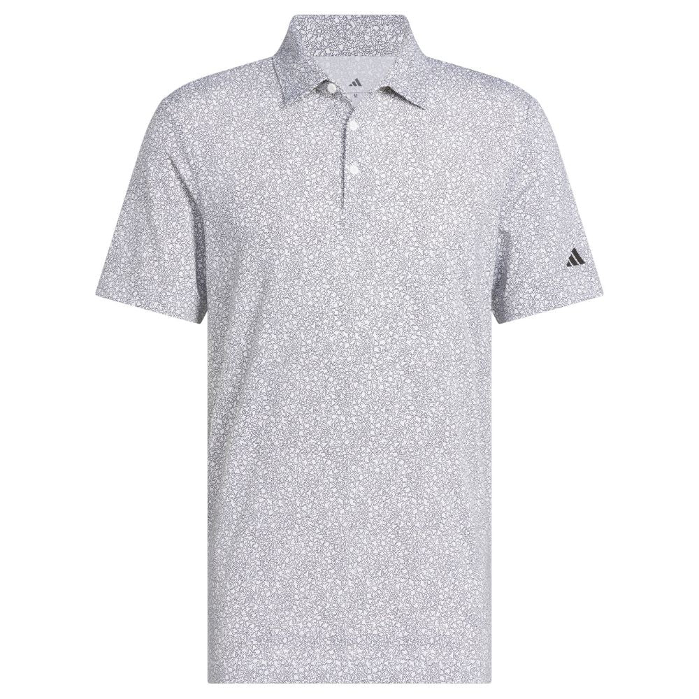 adidas Ultimate365 Mini Bunker Men's Golf Polo 2026 - JF4897 White / Black M