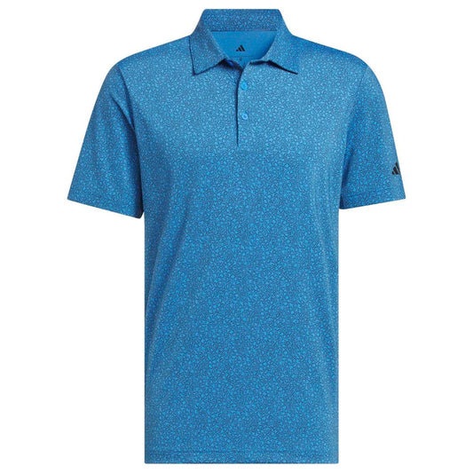adidas Ultimate365 Mini Bunker Men's Golf Polo 2026 - KG3032 Lucid Ray Blue M