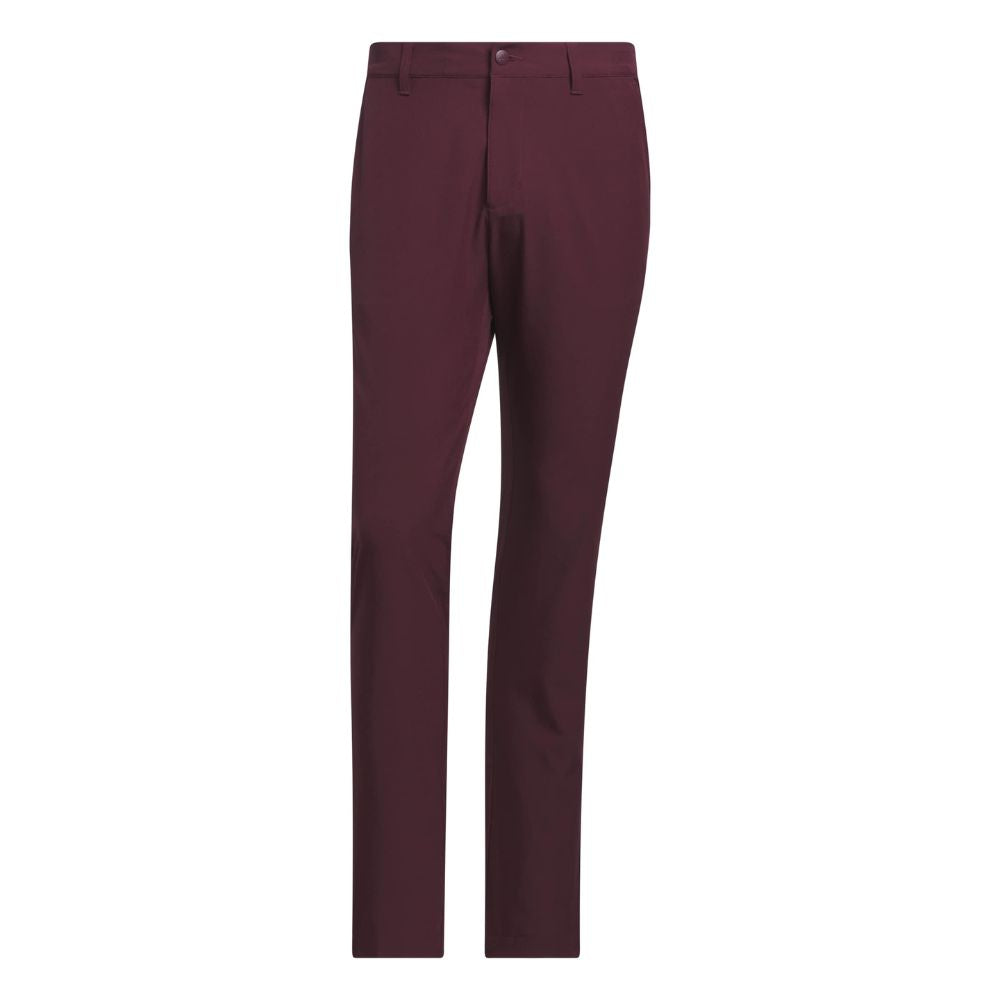 adidas Ultimate365 Men's Taper Golf Trousers 2026 - KV1332 Maroon W30 L30