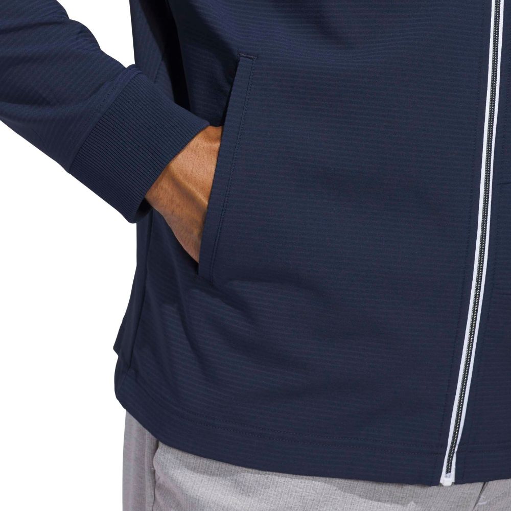 adidas Ultimate365 Textured Woven Full Zip Men's Golf Jacket 2026 - JY5237