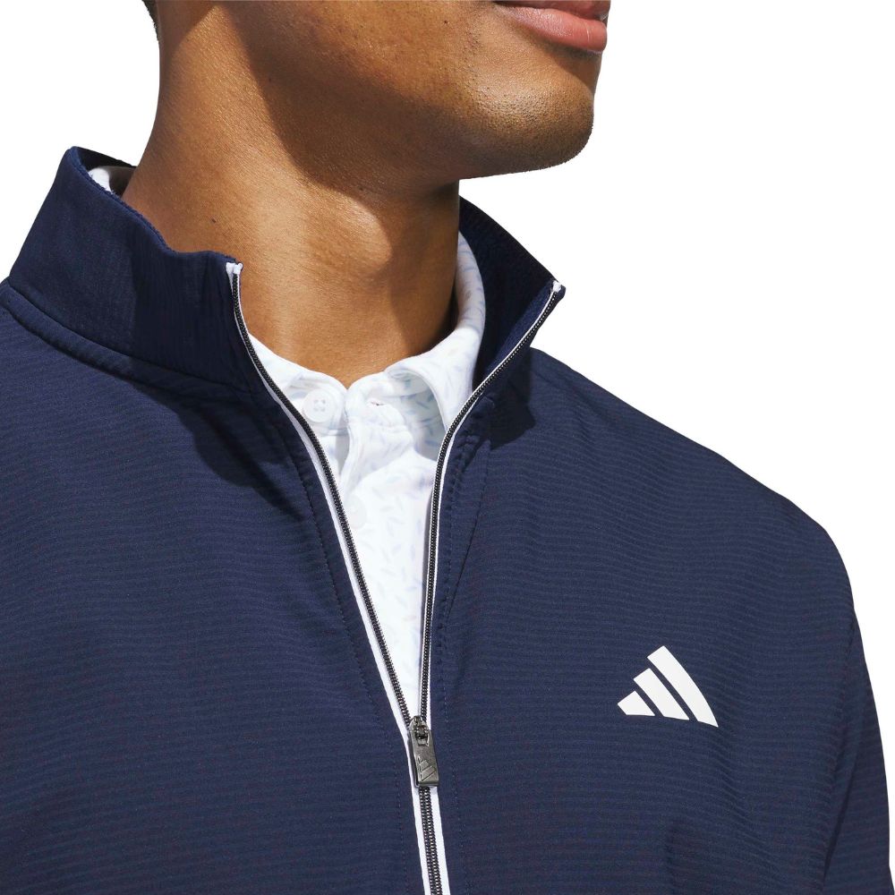 adidas Ultimate365 Textured Woven Full Zip Men's Golf Jacket 2026 - JY5237