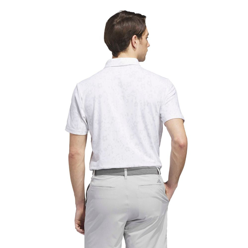 adidas Ultimate365+ Climacool Butterspun Mighty Blossom Print Men's Golf Polo 2026 - KU1174