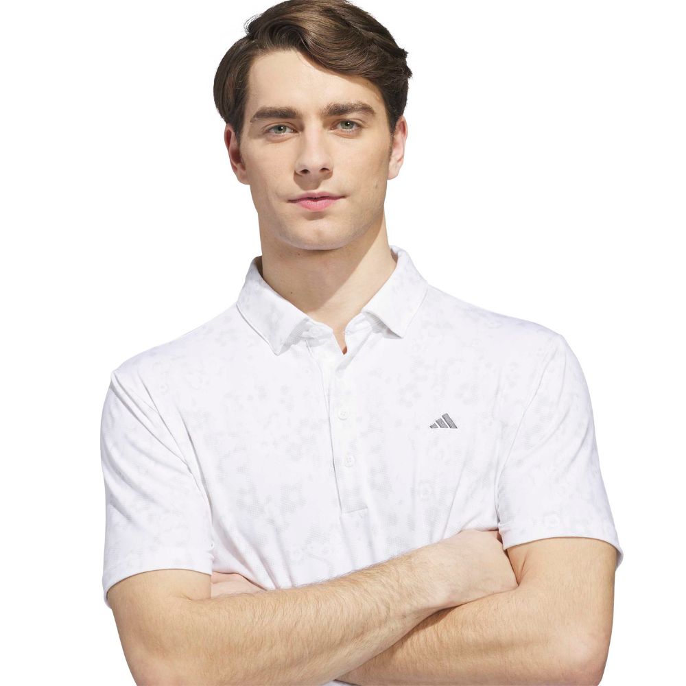 adidas Ultimate365+ Climacool Butterspun Mighty Blossom Print Men's Golf Polo 2026 - KU1174