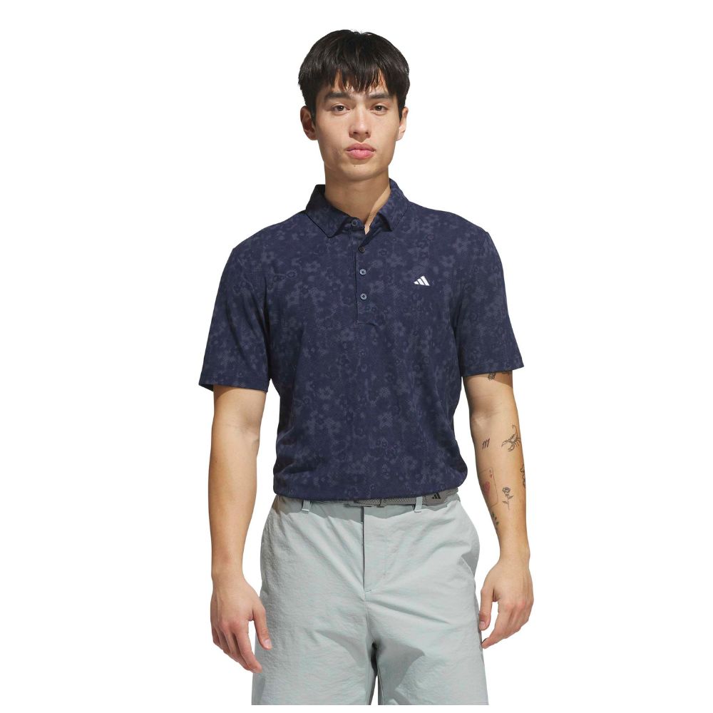 adidas Ultimate365+ Climacool Butterspun Mighty Blossom Print Men's Golf Polo 2026 - KU1175