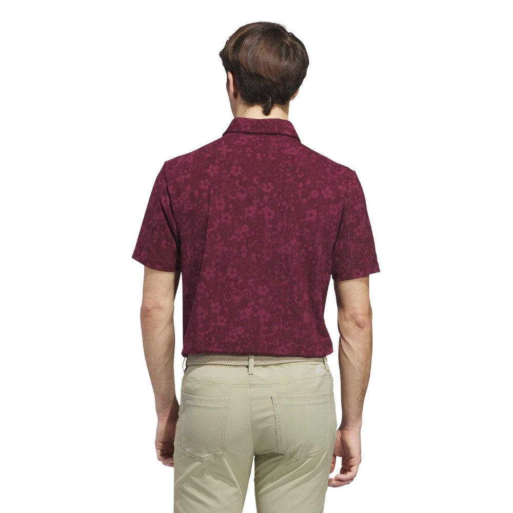 adidas Ultimate365+ Climacool Butterspun Mighty Blossom Print Men's Golf Polo 2026 - KU1176