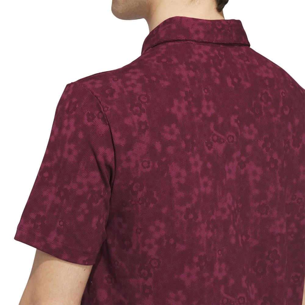 adidas Ultimate365+ Climacool Butterspun Mighty Blossom Print Men's Golf Polo 2026 - KU1176