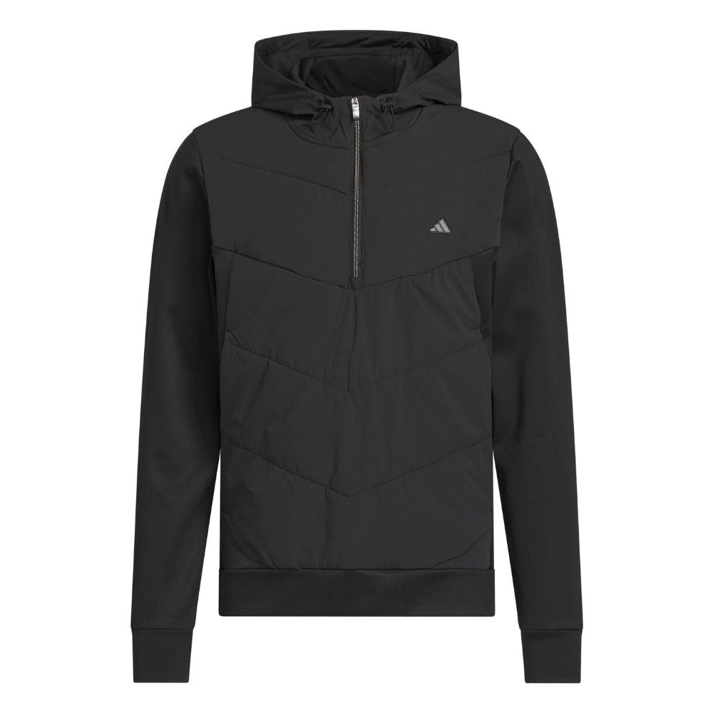 adidas Ultimate365+ Men's Course Control Quilted Golf Anorak 2026 - KW1714 Black M