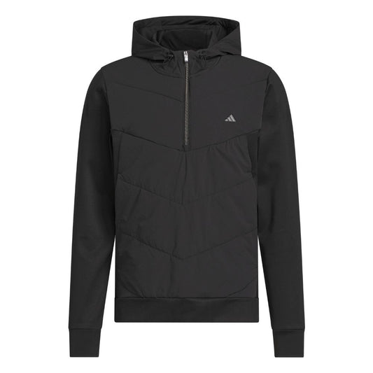 adidas Ultimate365+ Men's Course Control Quilted Golf Anorak 2026 - KW1714 Black M