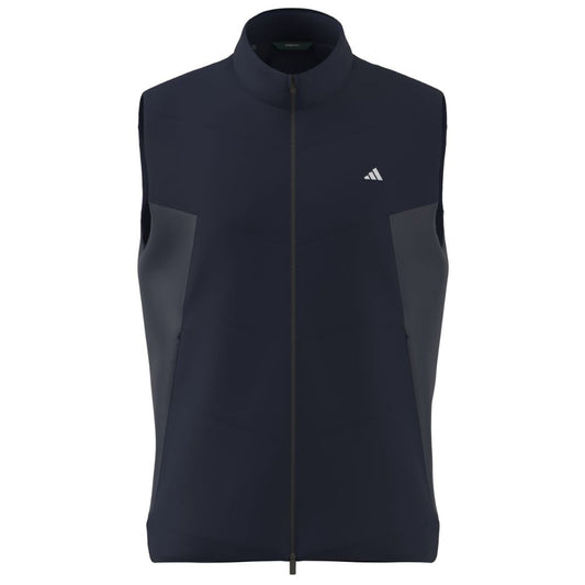 adidas Ultimate365+ Men's Course Control Quilted Golf Vest 2026 - KW1712 Collegiate Navy M