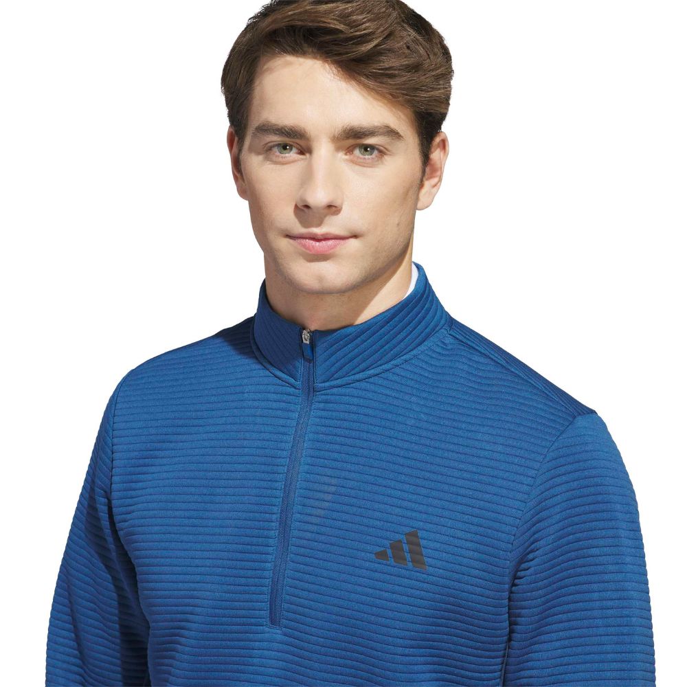 adidas Ultimate365 DWR Textured 1/4 Zip Men's Golf Pullover 2026 - KB9267
