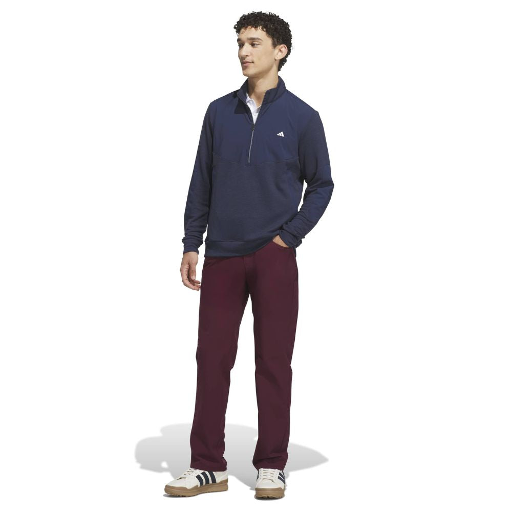 adidas Ultimate365+ Men's Course Control Hybrid 1/4 Zip Golf Pullover 2026 - KG7198