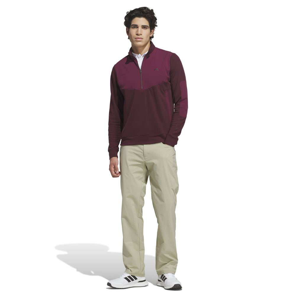 adidas Ultimate365+ Men's Course Control Hybrid 1/4 Zip Golf Pullover 2026 - KW1741