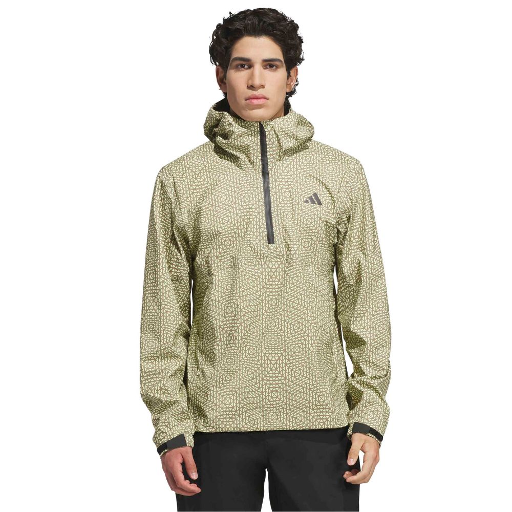 adidas Ultimate365 Men's Tour ClimaProof+ Golf Anorack Jacket 2026 - KS2137 Frozen Lemon M