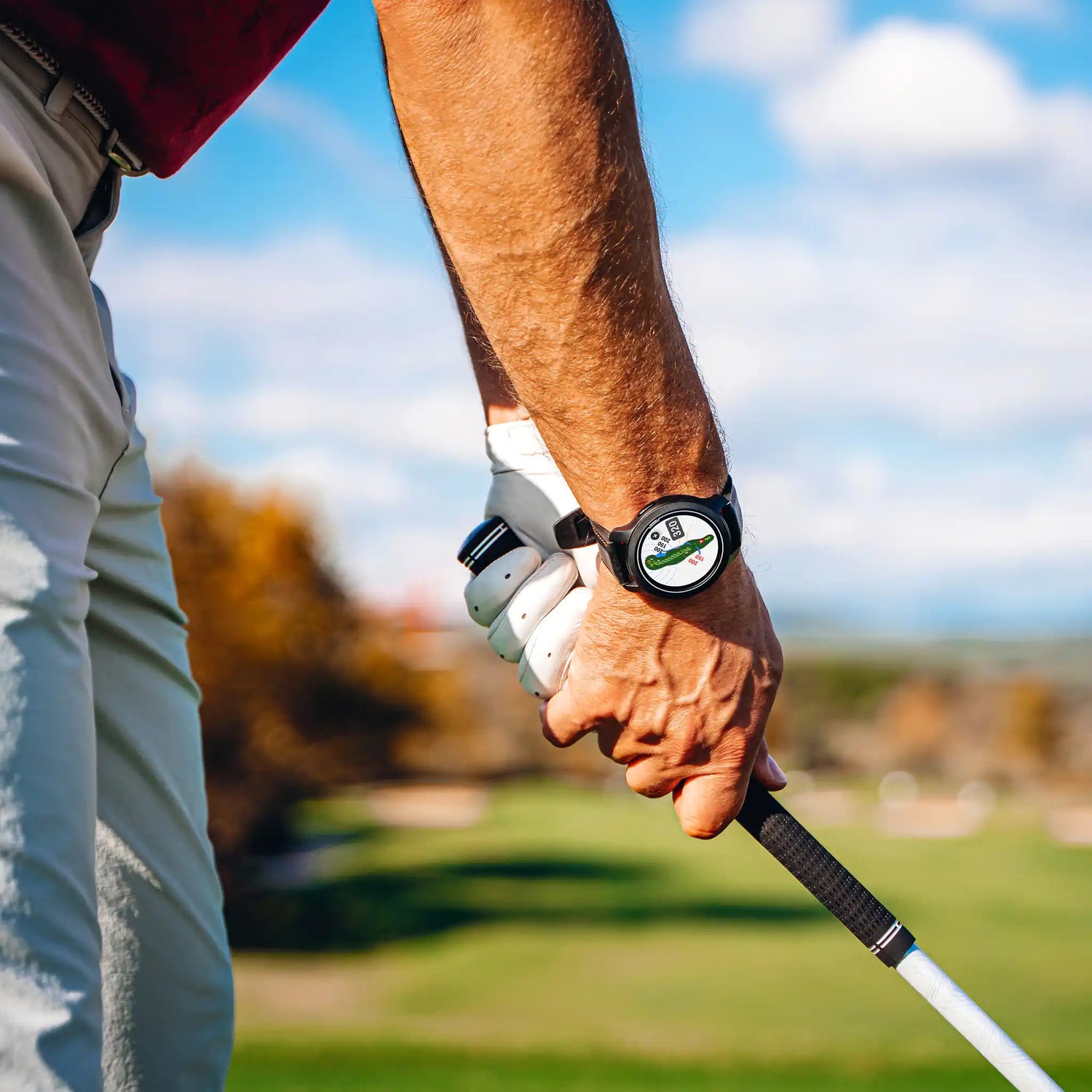 GolfBuddy Aim W12 Golf GPS Watch - Black