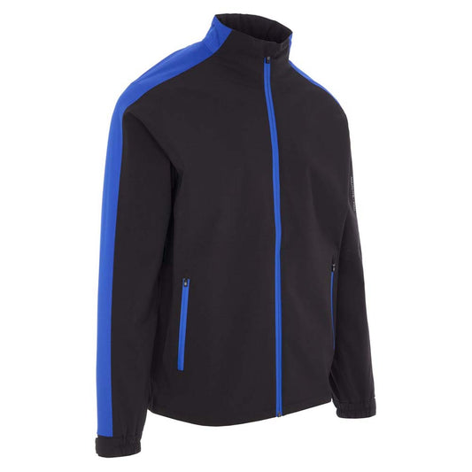 ProQuip Golf Aqualite Pro Mens Waterproof Jacket Black / Magenta Blue M