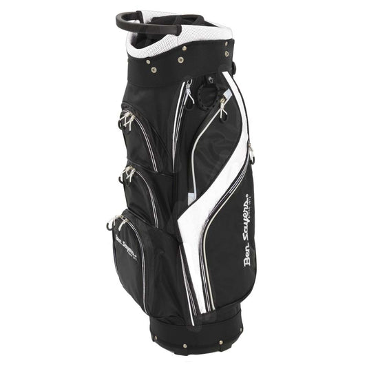 Ben Sayers Golf Deluxe Cart Bag Black/White  