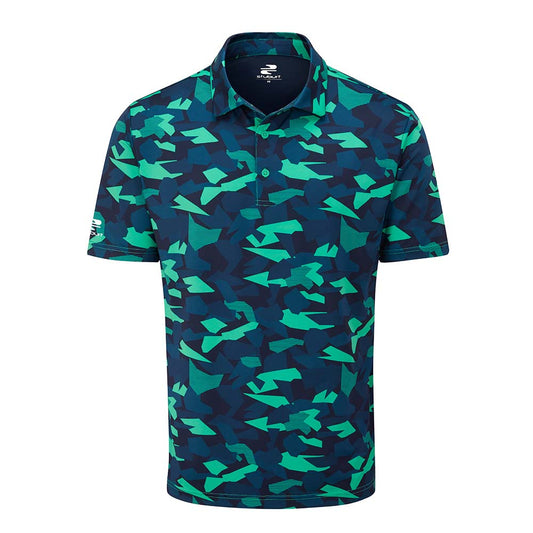 Stuburt Bullfinch Mens Golf Polo Shirt 2025 - Bermuda Grass Bermuda Grass S