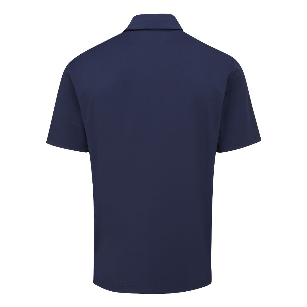Oscar Jacobson Bullock Tour Golf Polo Shirt 2024 - Navy   