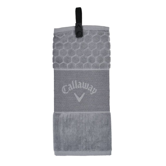 Callaway Golf Tri Fold Towel 2024 - Silver Silver  