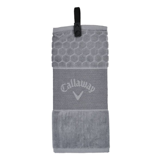 Callaway Golf Tri Fold Towel 2024 - Silver Silver