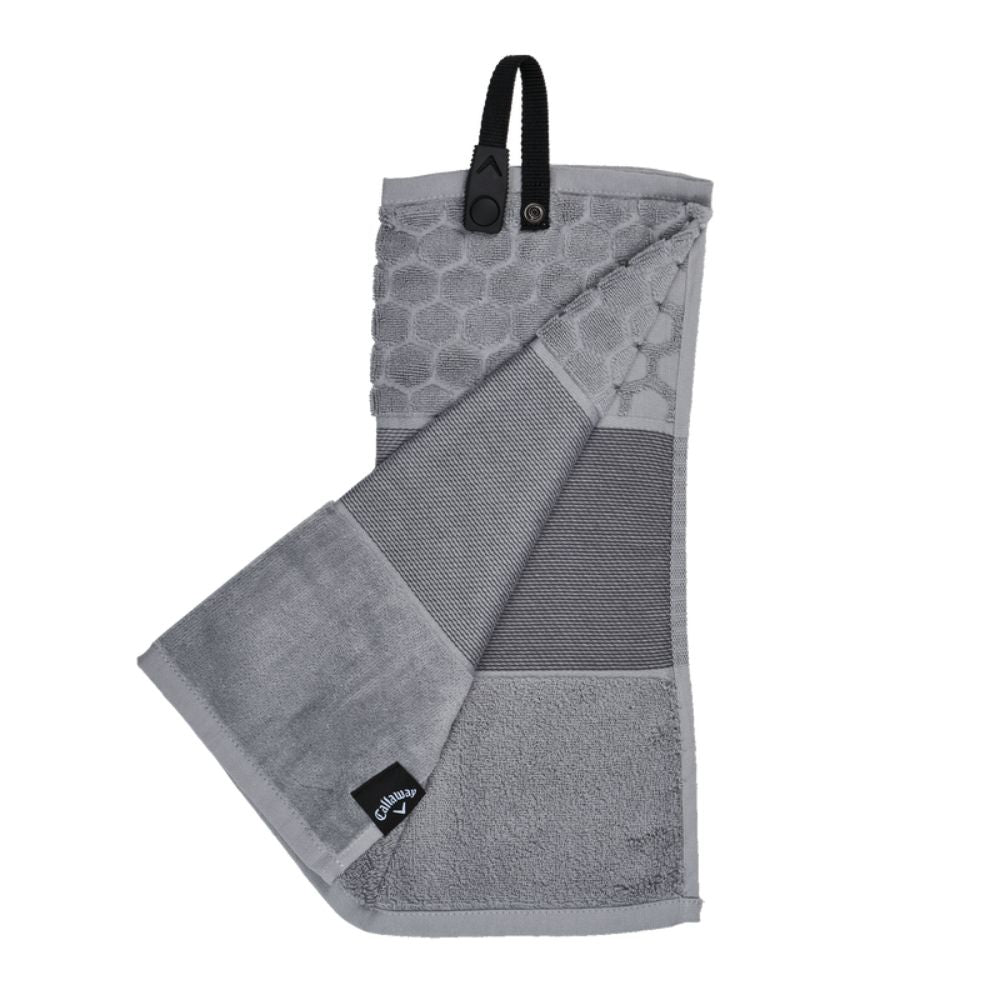 Callaway Golf Tri Fold Towel 2024 - Silver   