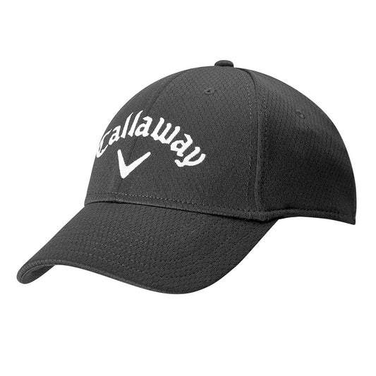 Callaway Golf Side Crested Cap CGASA0Z1 - Black Black 001 One Size 