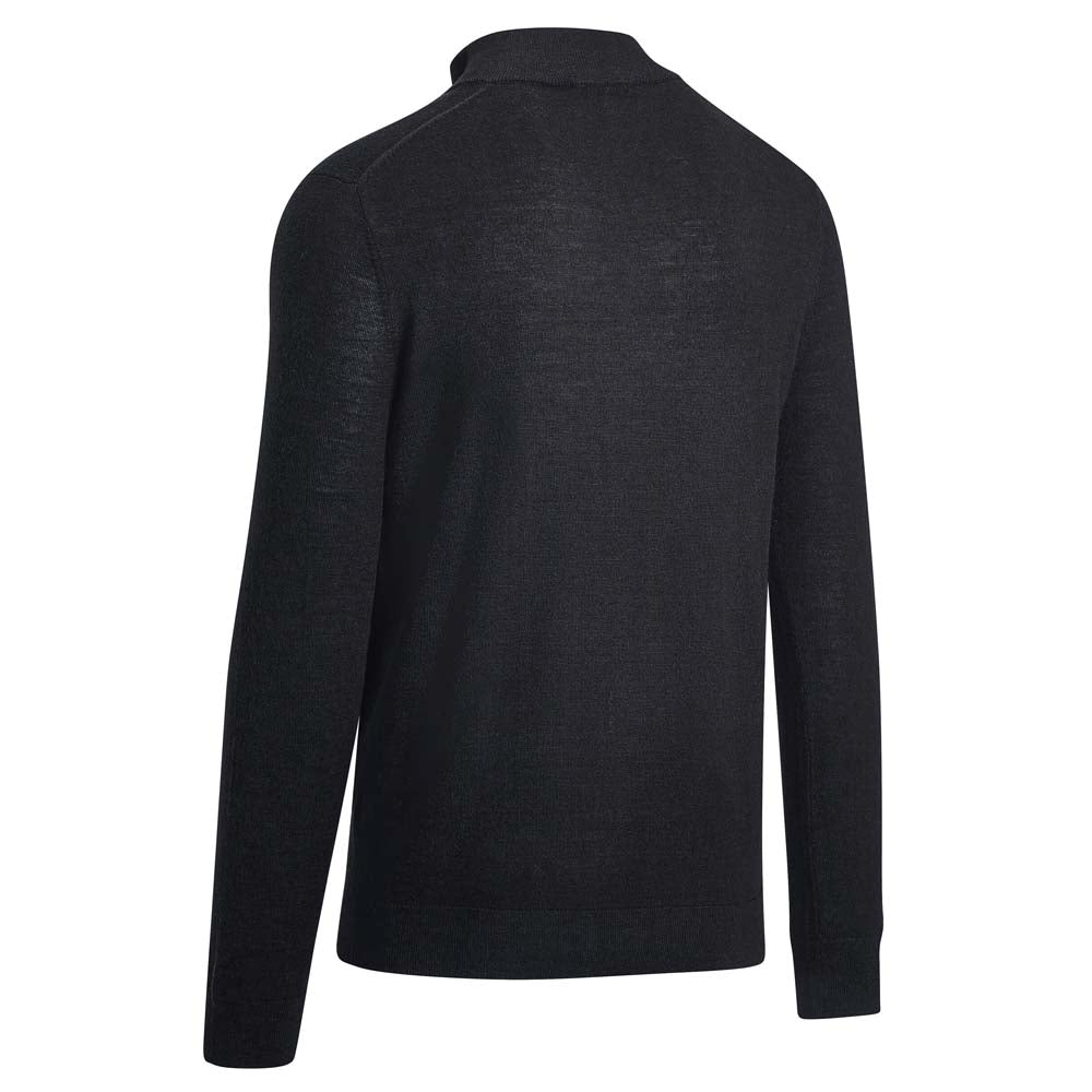 Callaway Golf 1/4 Blended Merino Sweater CGGF80M1 2024 - Black Ink   
