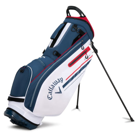 Callaway Golf Chev Stand Bag 2024 - Navy White Red   