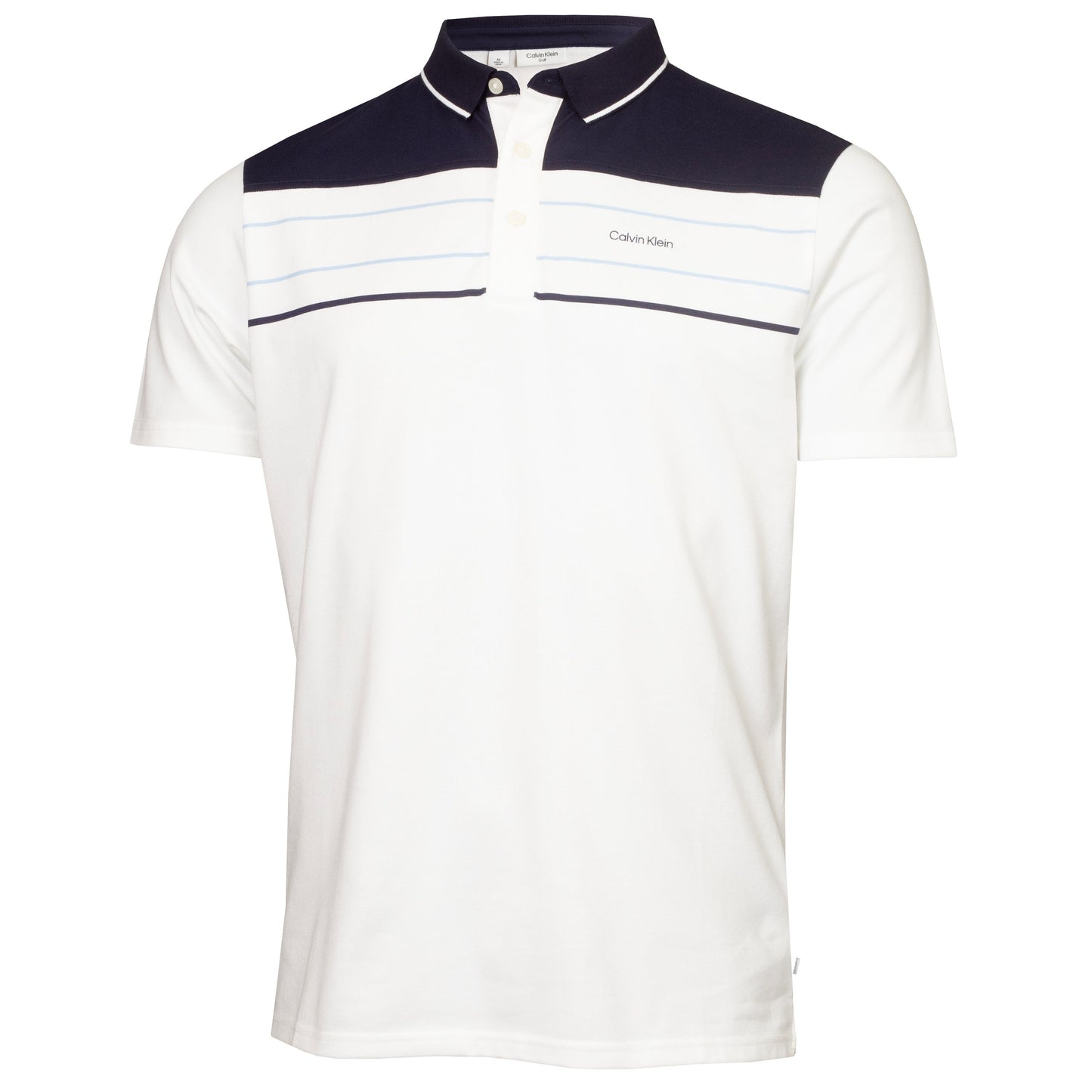 Calvin Klein Golf Eagle Polo Shirt CKMS24898 White White M 