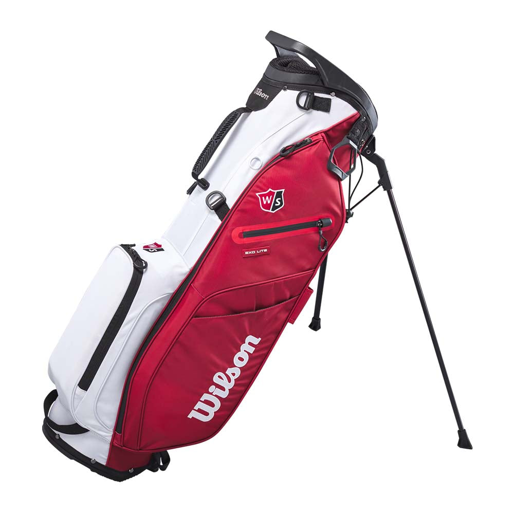 Wilson Staff Exo Lite Golf Stand Bag Staff Red  