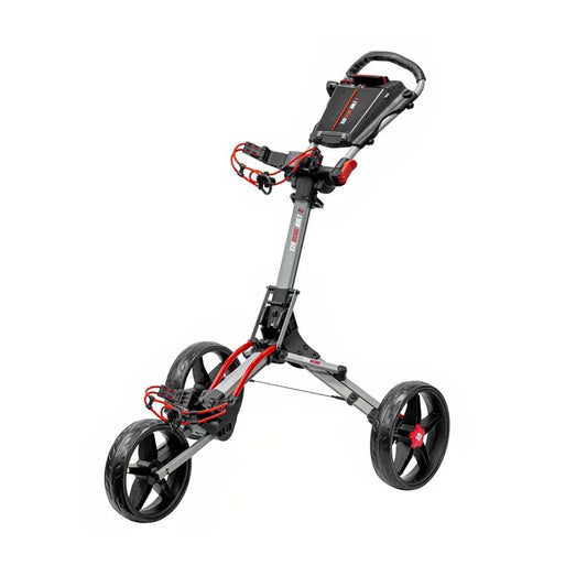 EZE Glide Bolt 2 3 Wheel Golf Trolley Black / Blue