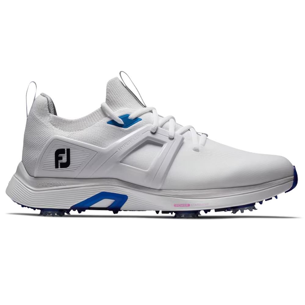 Footjoy Hyperflex Spiked Golf Shoes White/Blue/Pink 51118K 10 