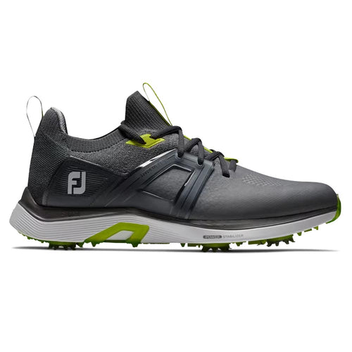 Footjoy Hyperflex Spiked Golf Shoes Charcoal / Grey / Lime 51044 8 