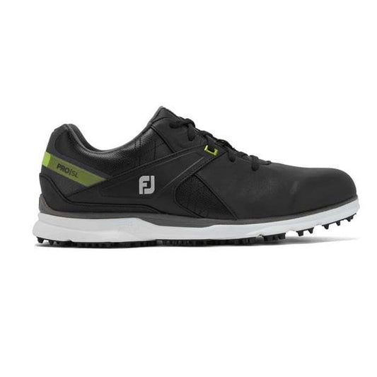 Footjoy Pro SL Mens Spikeless Golf Shoes 53813 - Black Lime Black Lime 7.5W 