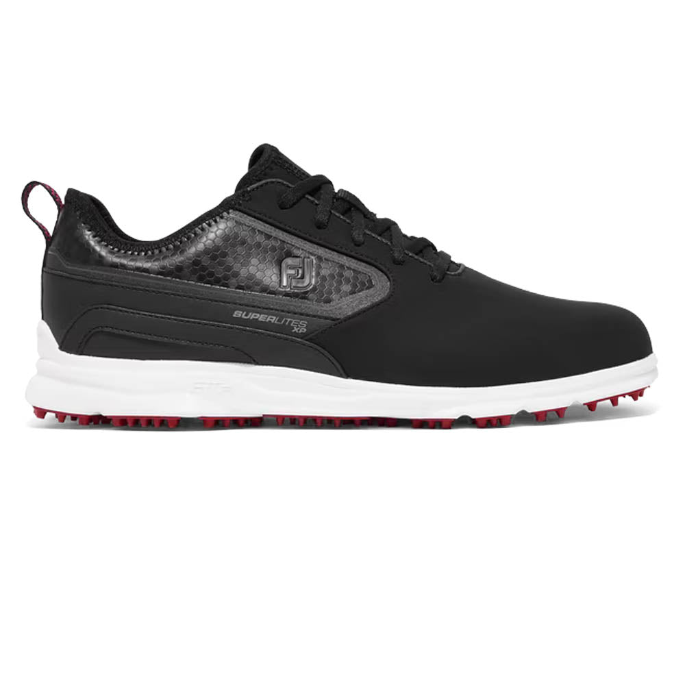 Footjoy Superlites XP Mens Golf Shoes 58094 Black / White / Red 58094 7 