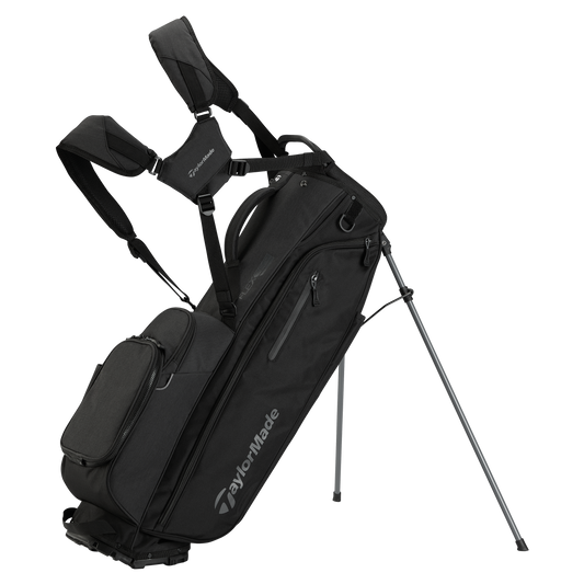 TaylorMade FlexTech Golf Stand Bag - Black Black