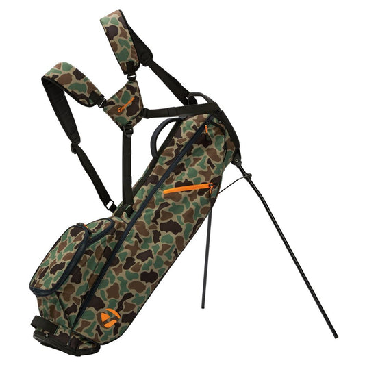 TaylorMade Golf FlexTech Carry Bag 2024 - Camo Orange Camo Orange  