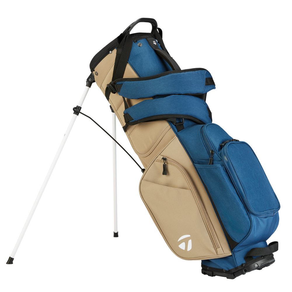 TaylorMade Golf FlexTech Stand Bag 2024 - Navy Tan   