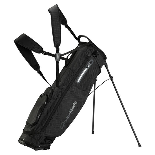 TaylorMade FlexTech SuperLite Golf Stand Bag - Black Black