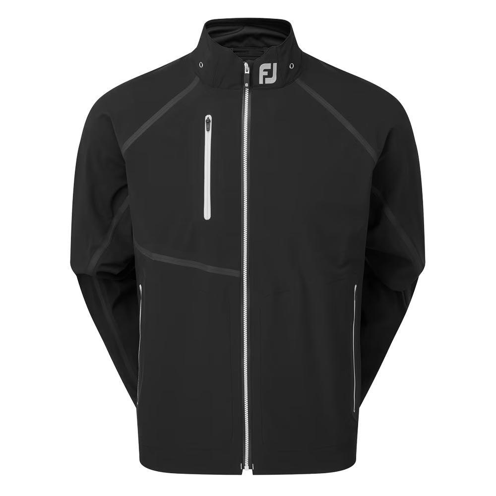 Footjoy Golf Hydrotour Waterproof Jacket Black/Silver M 