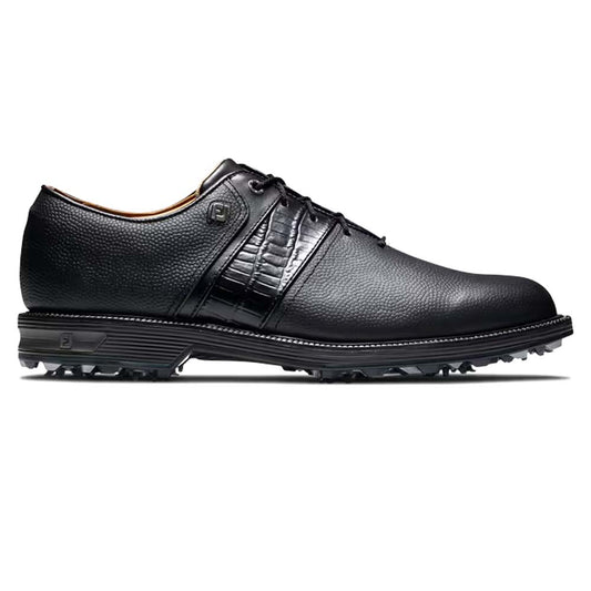 FootJoy Premiere Series Packard Spiked Golf Shoes 53924 - Black 7 Black