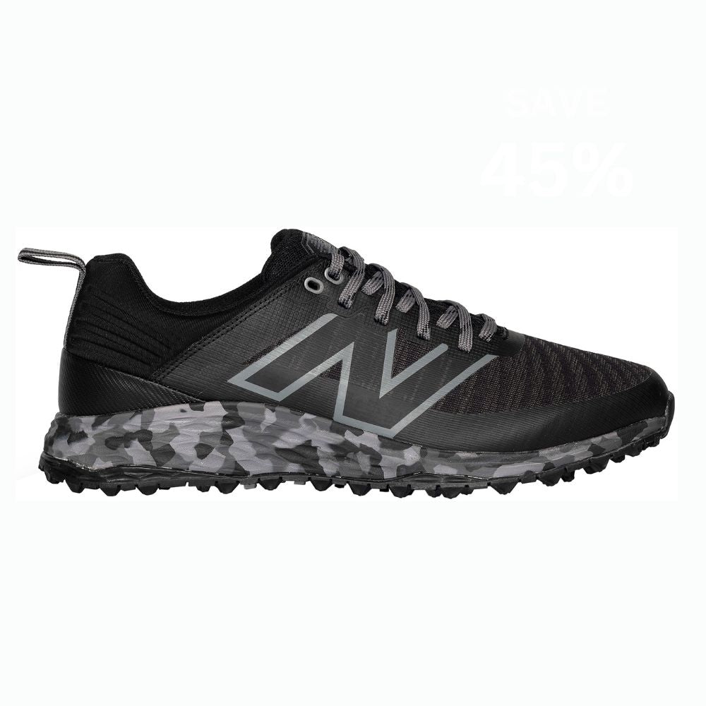 New Balance Fresh Foam Contend V2 Mens Spikeless Golf Shoes 2024 Black / Multi 8 