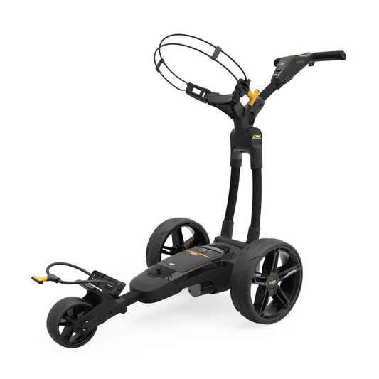 Powakaddy FX1 Electric Lithium Golf Trolley - Black 18 Hole  