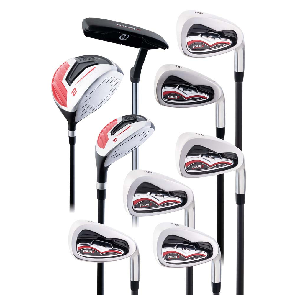 Spalding Tour 2 Mens Stand Bag Golf Package Set