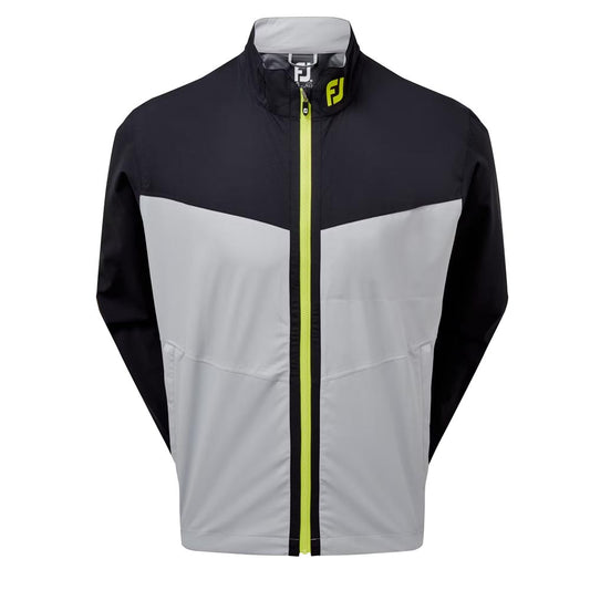 Footjoy HydroLite Waterproof Golf Jacket Black / Grey / Lime 87976 S 