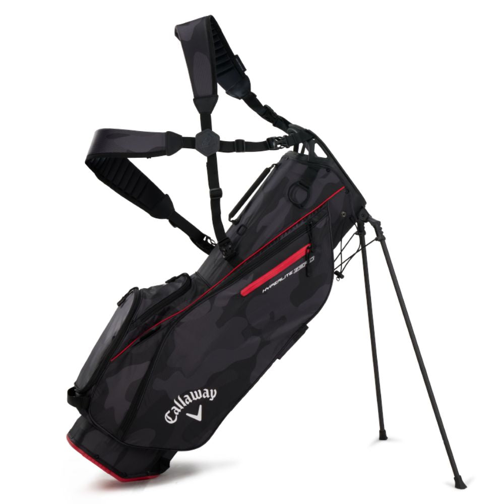 Callaway Golf Hyperlite Zero Stand Bag 2024 - Black Camo   