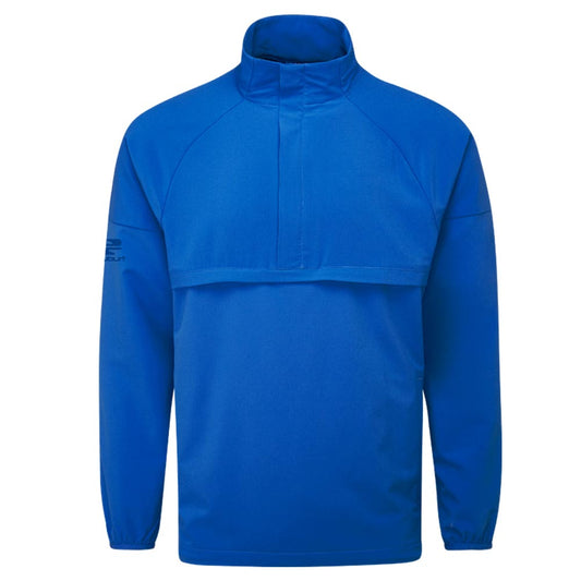 Stuburt Golf Javan 1/4 Zip Windproof Pullover Top Royal M