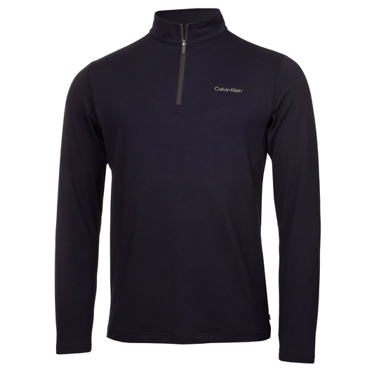 Calvin Klein Golf Newport 1/2 Zip Pullover Golf Top C9924 - Navy Navy S